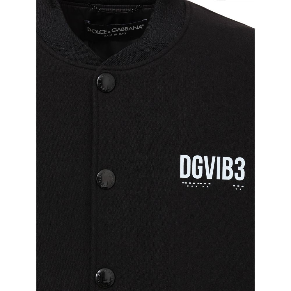 Black Viscose Bomber