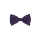 Purple Silk Bowtie