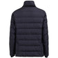 Blue Polyester Jackets & Coat