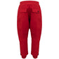 Red Polyamide Athletic Pants