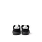 Black Suede Leather Athletic Sneakers