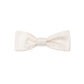 White Silk Bowtie