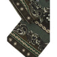 Green Cotton Casual Pants