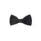 Black Silk Bowtie