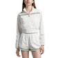 White Polyester Sweatshirt
