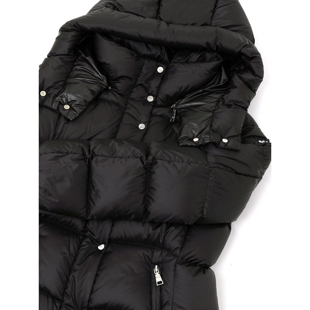 Black Polyamide Coat