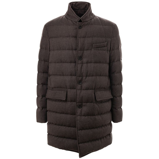 Brown Wool Jackets & Coat