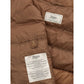 Brown Polyamide Sleveless Jacket