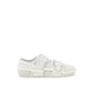 White Cotton Athletic Sneakers