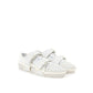 White Cotton Athletic Sneakers