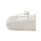 White Cotton Athletic Sneakers