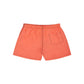Orange Polyester Swim Shorts