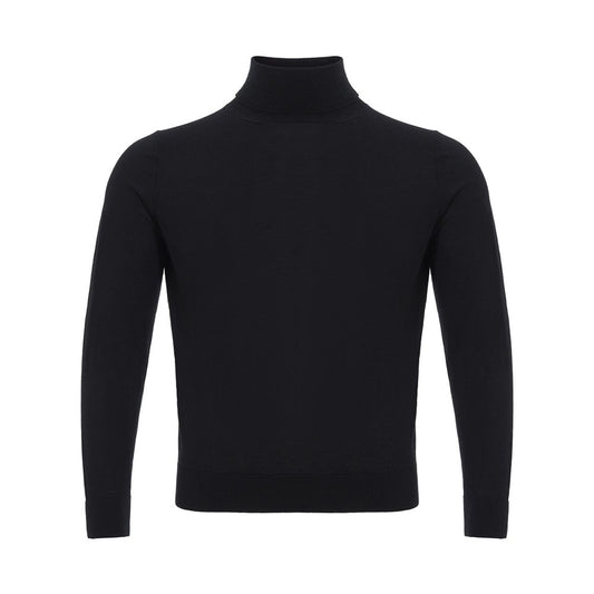 Black Cashmere Turtleneck