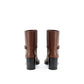Brown Leather Ankle Boots