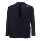 Blue Cotton Blazer
