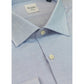 Blue Cotton Men's Shirt