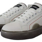 White Leather Portofino Sneakers Shoes