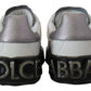White Leather Portofino Sneakers Shoes