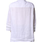 White Cotton Button Down Long Sleeves Shirt