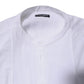 White Cotton Button Down Long Sleeves Shirt