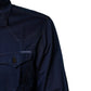 Dark Blue Cotton GOLD Dress Formal Shirt