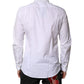 White Cotton Collared Dress Formal Shirt