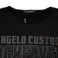 Black DG Heaven Crew Neck Pullover Sweater
