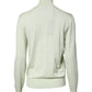 Light Green Wool Turtleneck Pullover Sweater