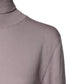 Brown Cashmere Turtleneck Pullover Sweater