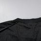 Dark Gray Silk V-neck Short Sleeves T-shirt