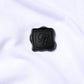 White Cotton Logo Collared Polo T-shirt