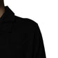 Black Silk Collared Polo T-shirt