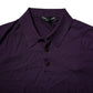 Violet Cashmere Collared Polo T-shirt