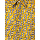 Yellow Silk Shortsleeve Shirt