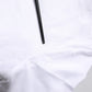 White Cotton Logo Print Round Neck T-shirt