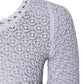 White Viscose Short Sleeve Crochet Top