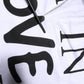 White Cotton Silk Blend Ascot Collar T-shirt
