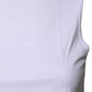 White Cotton Sleeveless Round Neck Tank Top