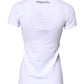 White Cotton #DGFAMILY Embroidery T-shirt