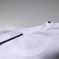 White Short Sleeves Round Neck Top T-shirt