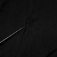Black Knit Long Sleeves Turtleneck Slim Top