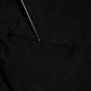 Black Knit Long Sleeves Turtleneck Slim Top