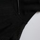 Black Knit Long Sleeves Turtleneck Slim Top