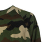 Multicolor Camou Cropped Sweatshirt Sweater