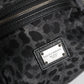 Black Gray Leopard DG Logo Belt Waist Fanny Pack Bag
