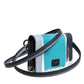 Multicolor Leather DG Logo Bifold Card Holder Wallet