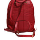 Red #DGFAMILY VULCANO Embellishment Backpack Bag