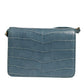 Green Exotic Leather DG Plaque Crossbody Mini Bag