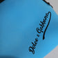 Blue DG Logo Print Clutch Zip Borse Pouch Bag
