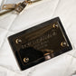 White Quilted Logo Plaque Belt Waist Fanny Pack Bag